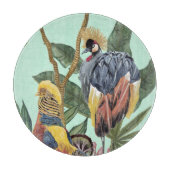 Vogels in het paradijs - grote vogels snijplank (Voorkant)