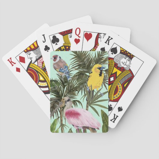 Vogels in het Paradijs Pokerkaarten (Achterkant)
