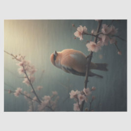 Vogels in het voorjaar tissuepapier