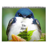 Vogels in je achtertuin kalender (Hoes)