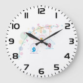 Vogels in kooien grote klok (Voorkant)