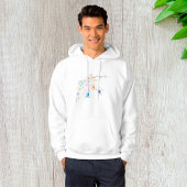 Vogels in kooien hoodie