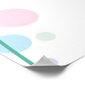 Vogels in kooien poster (Hoek)