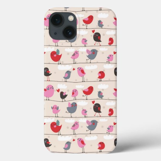 Vogels in liefde Case-Mate iPhone case (Achterkant)