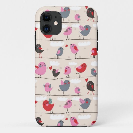 Vogels in liefde Case-Mate iPhone case (Achterkant)