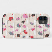 Vogels in liefde Case-Mate iPhone case (Achterkant (horizontaal))