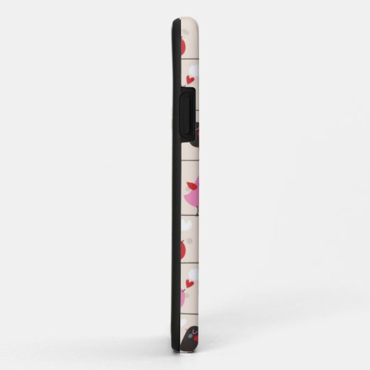 Vogels in liefde Case-Mate iPhone case (Achterkant/rechts)