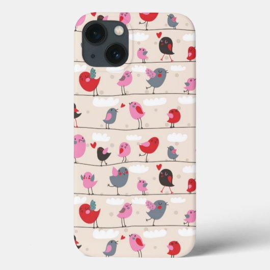 Vogels in liefde Case-Mate iPhone case (Achterkant)