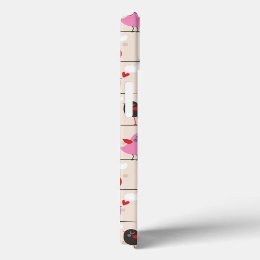 Vogels in liefde Case-Mate iPhone case (Achterkant / Rechts)