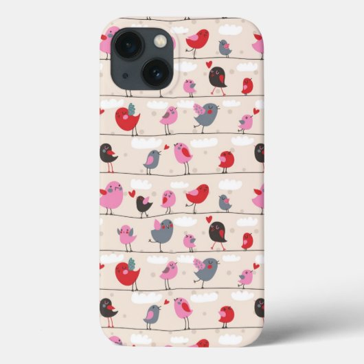 Vogels in liefde Case-Mate iPhone case (Achterkant)