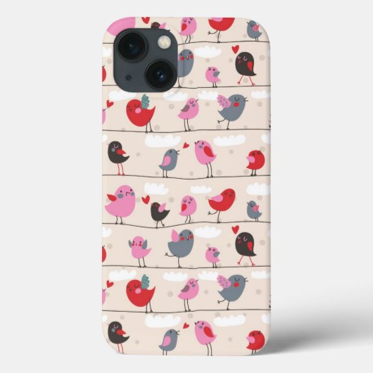 Vogels in liefde Case-Mate iPhone case (Achterkant)
