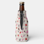 Vogels in liefde flesjeskoeler (Fles Achterkant)