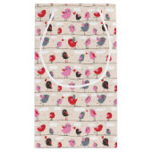 Vogels in liefde klein cadeauzakje (Achterkant)