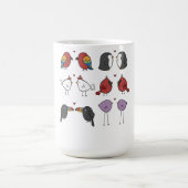 Vogels in liefde koffiemok (Center)