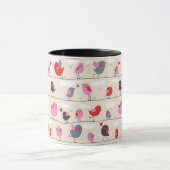 Vogels in liefde mok (Midden)