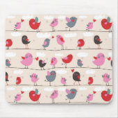 Vogels in liefde muismat (Voorkant)