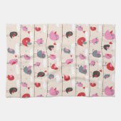 Vogels in liefde theedoek (Horizontaal)