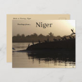 Vogels in Niamey Niger Briefkaart (Voorkant / Achterkant)
