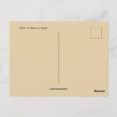 Vogels in Niamey Niger Briefkaart (Achterkant)