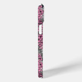 Vogels in roze lila tuin Case-Mate iPhone case (Achterkant / Rechts)