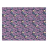 Vogels in violette lila tuin tafelkleed (Voorkant (Horizontaal))