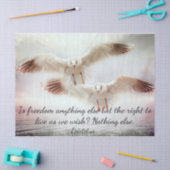 Vogels in vliegweefselpapier tissuepapier (Craft)