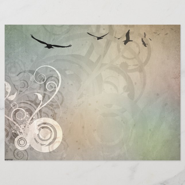 Vogels in vlucht (Voorkant)