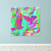 Vogels in Vlucht Canvas Afdruk (Insitu (Houten vloer))