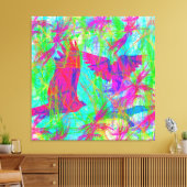 Vogels in Vlucht Canvas Afdruk (Insitu (Woonkamer))