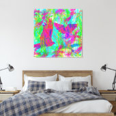 Vogels in Vlucht Canvas Afdruk (Insitu (Slaapkamer))