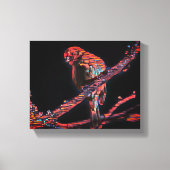 Vogels in vlucht: een symfonie van vrijheid canvas afdruk (Voorkant)