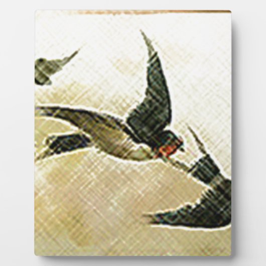 Vogels in Vlucht Fotoplaat (Voorkant)