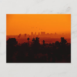 Vogels in vlucht (Los Angeles, CA) Briefkaart