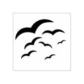 Vogels in vlucht - Rubber Stamp Rubberstempel (Afrduk)