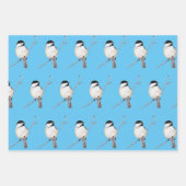 vogels inpakpapier vel (Voorkant)