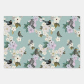 vogels inpakpapier vel (Voorkant)