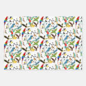 vogels inpakpapier vel (Voorkant 3)