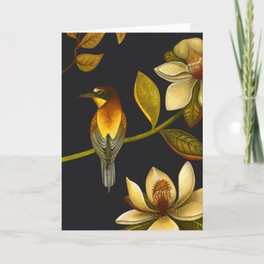 Vogels IV van Chinoiserie - Wenskaart Kaart (Voorkant)