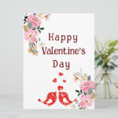 Vogels Kaart (Staand voorkant)