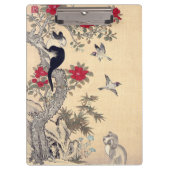 Vogels, kat en hond, Itō Jakuchüu Klembord (Voorkant)