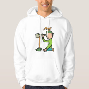 Vogels kijken hoodie
