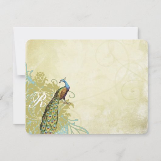  Vogels Lagoon Endive Aged Damask RSVP (Achterkant)