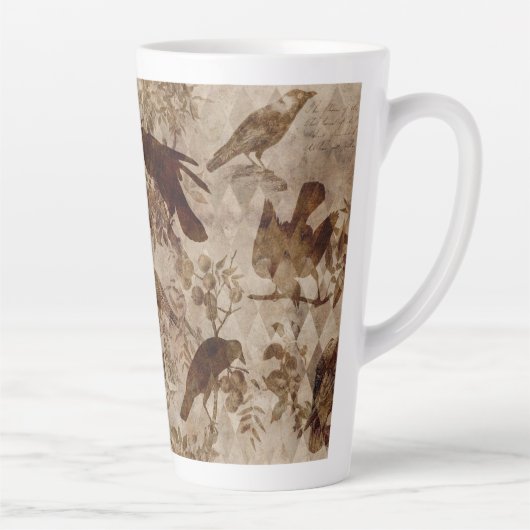 vogels latte mok (Rechts)