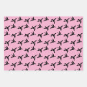 Vogels LoveBirds Design Wrapping Paper Sheets (Voorkant 3)