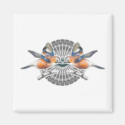 vogels magneet (Voorkant)