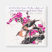 "Vogels" Magnet (Voorkant)