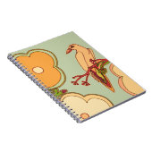 Vogels met een zweem van fantasie notitieboek (Rechterzijde)