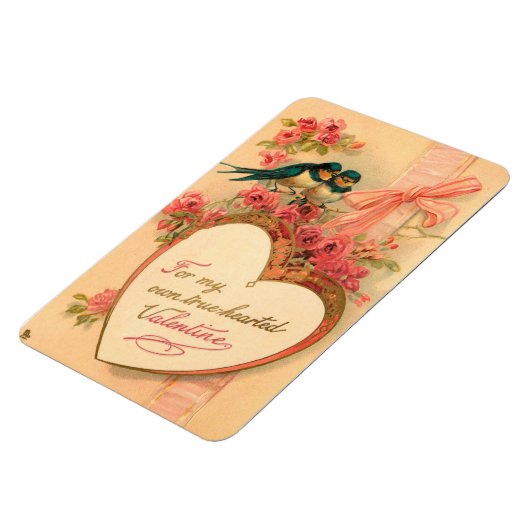  vogels met hartmagneet magneet (Linkerzijde)