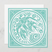 vogels met vlinders en sterren (Voorkant / Achterkant)