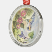 Vogels Metalen Ornament (Links)